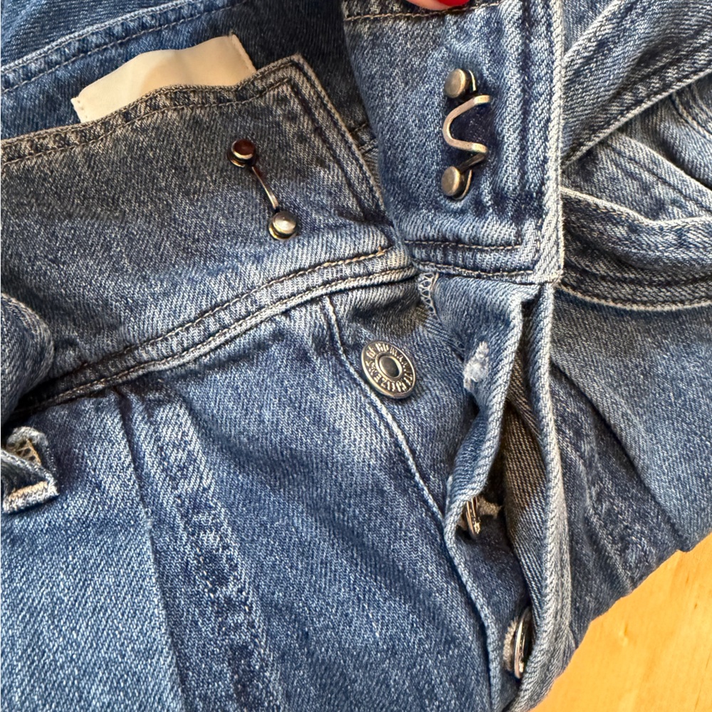 Citizens Of Humanity Noelle Belted Straight Leg Jeans - Picture 5 of 7